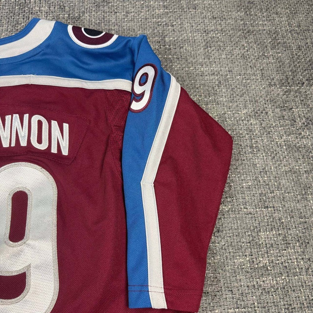 NHL Colorado Avalanche Hockey Jersey Youth L/XL Burgundy Blue Embroidered Logo - Picture 3 of 14